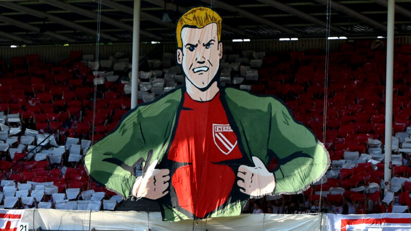 Die Fans von Energie Cottbus