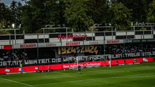 SC Verl auf Platz 73 der Zuschauertabelle 2024/25