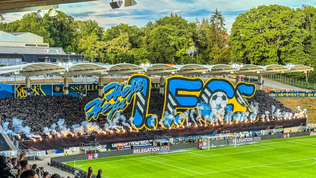 Die Fans des Drittligisten 1. FC Saarbrücken.