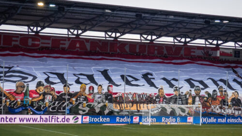 Hallescher FC auf Platz 49 der Zuschauertabelle 2024/25