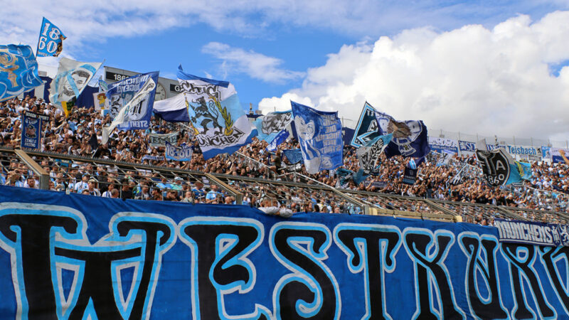 Die Zuschauer von 1860 München.