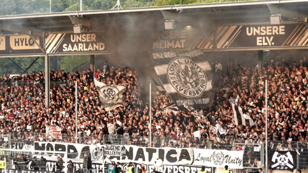 Fans von Elversberg bald in der Bundesliga