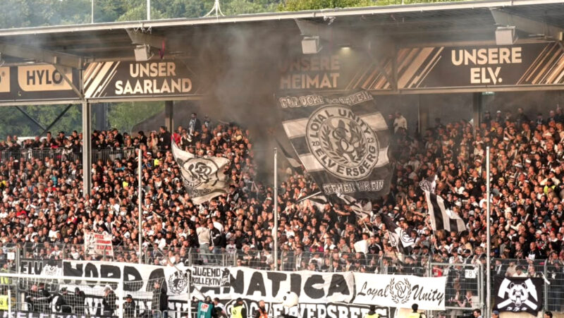 SV Elversberg auf Platz 47 der Zuschauertabelle 2024/25