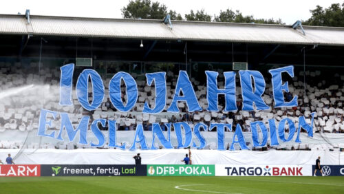 SV Meppen auf Platz 53 der Zuschauertabelle 2024/25