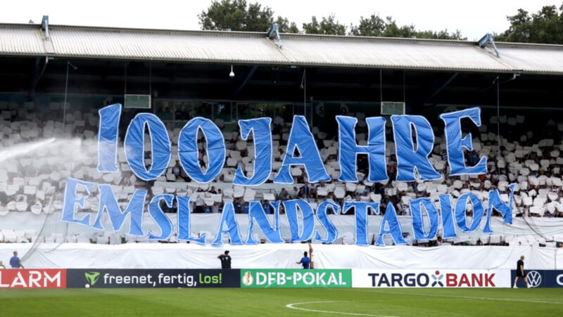 SV Meppen auf Platz 53 der Zuschauertabelle 2024/25