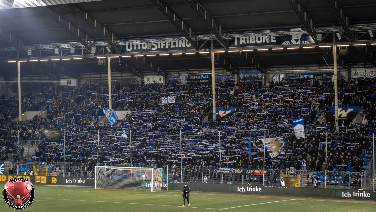 Waldhof Mannheim auf Platz 43 der Zuschauertabelle 2024/25