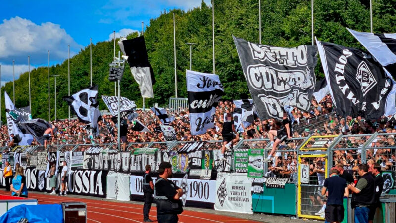 Borussia Mönchengladbach sorgt für die größte Pokal-Gästekulisse