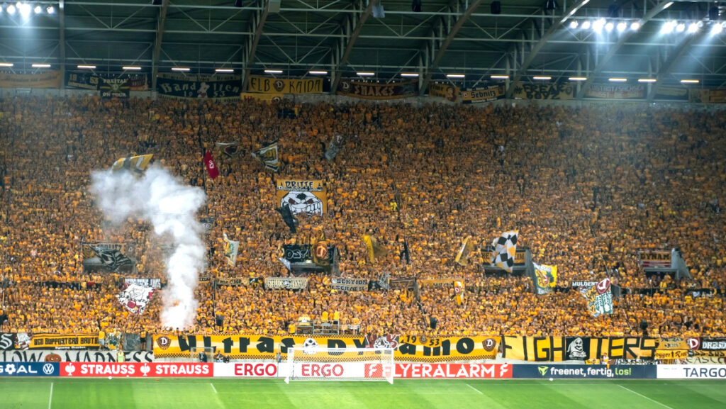 Die Fans von Dynamo Dresden