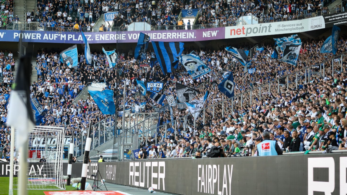 Die Auswärtsfahrer vom HSV.