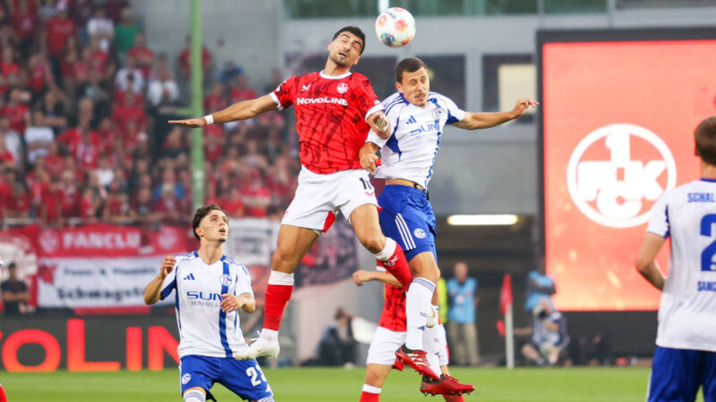 Schalke und Kaiserslautern beim Topspiel der 2. Liga.
