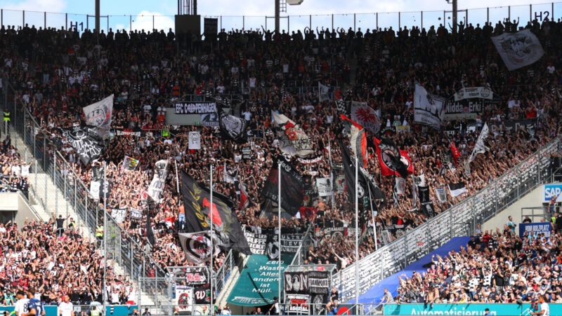 Eintracht Frankfurt sorgt für größte Gästekulisse der Bundesliga