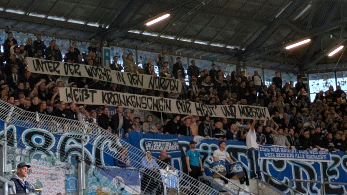Die Proteste von 1860 München in Rostock