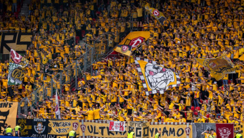 Zum Dresden-Gastspiel: Gästeblock in Münster wird verkleinert