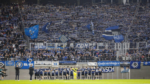 HSV sorgt für die größte Gästekulisse bei RB Leipzig