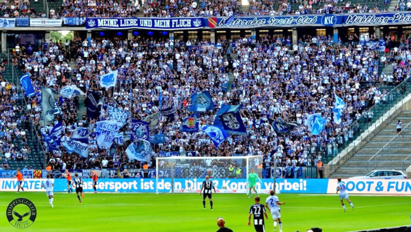 KSC-Fans verhindern kleinste Saisonkulisse in Mönchengladbach