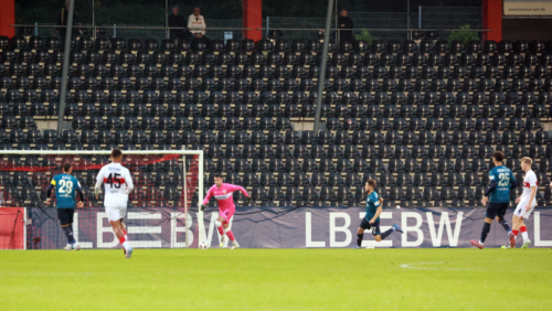 Erstmals unter 500 Zuschauer in der 3. Liga