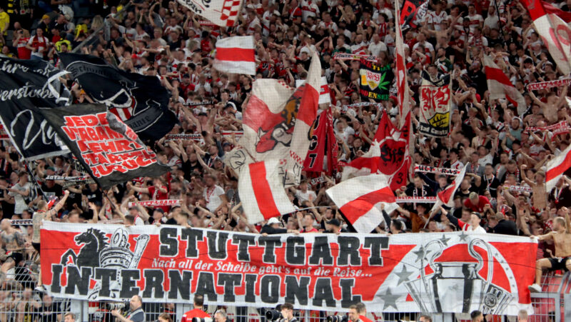 Stuttgart mit größter Gästekulisse der Saison in Dortmund