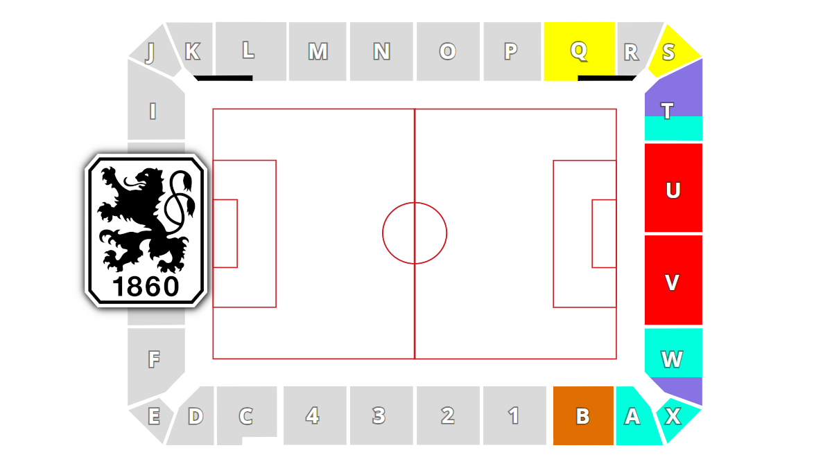 Ticketshop für die Partie Ingolstadt gegen 1860 München