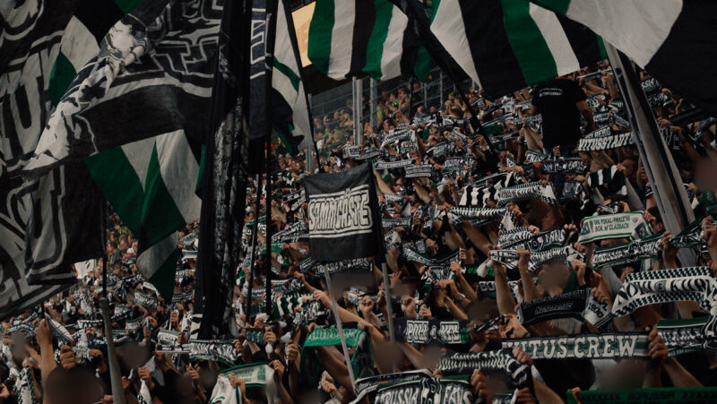 Borussia Mönchengladbach mit Fan-Rekord beim BVB