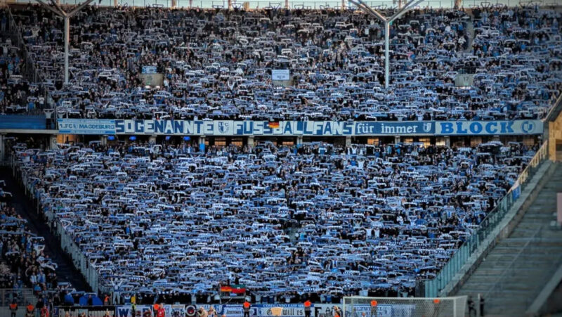 Magdeburg in Berlin: Nur Dynamo reiste mit mehr Fans zur Hertha