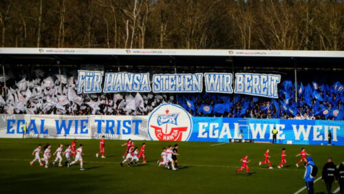 Hansa Rostock sorgt für die größte Gästekulisse bei Stuttgart II