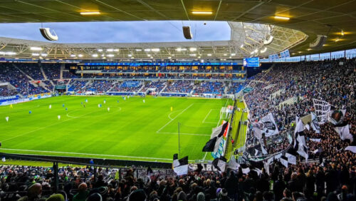1. Liga: Historisch kleinste Kulisse bei Hoffenheim gegen Gladbach