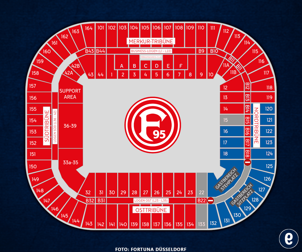 Ticketshop Fortuna Düsseldorf VfL Bochum