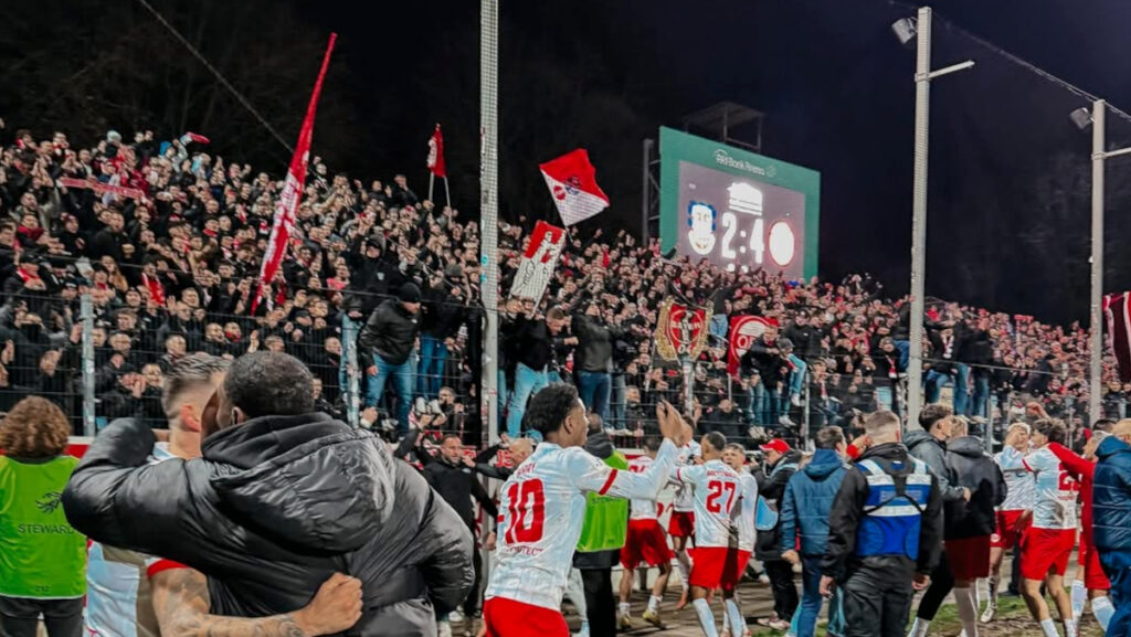 Kickers Offenbach jubelt im Hessenpokal