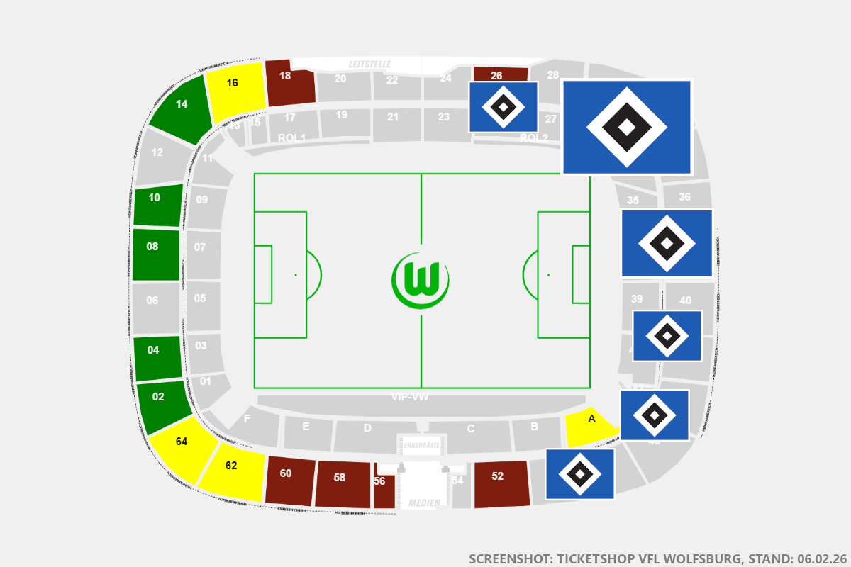 Ticketshop Wolfsburg