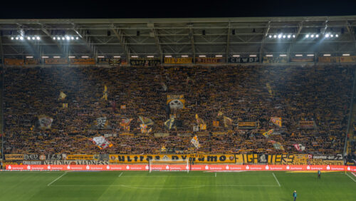 Dynamo Dresden gegen Münster vor historisch größter Kulisse