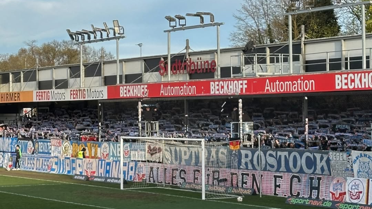 Hansa Rostock Fans in Verl