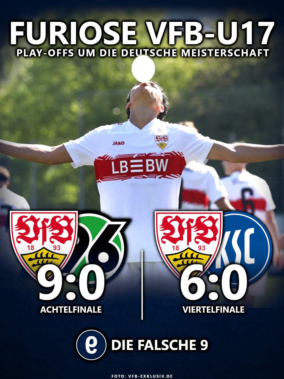Die VfB U17 in den Play Offs um die Deutsche Meisterschaft
