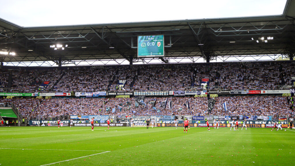 Drittligist MSV Duisburg vor vollen Rängen
