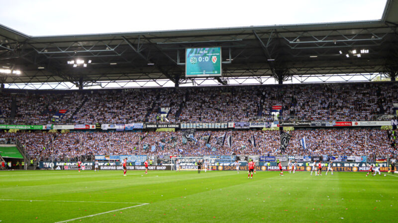 Drittligist MSV Duisburg vor vollen Rängen