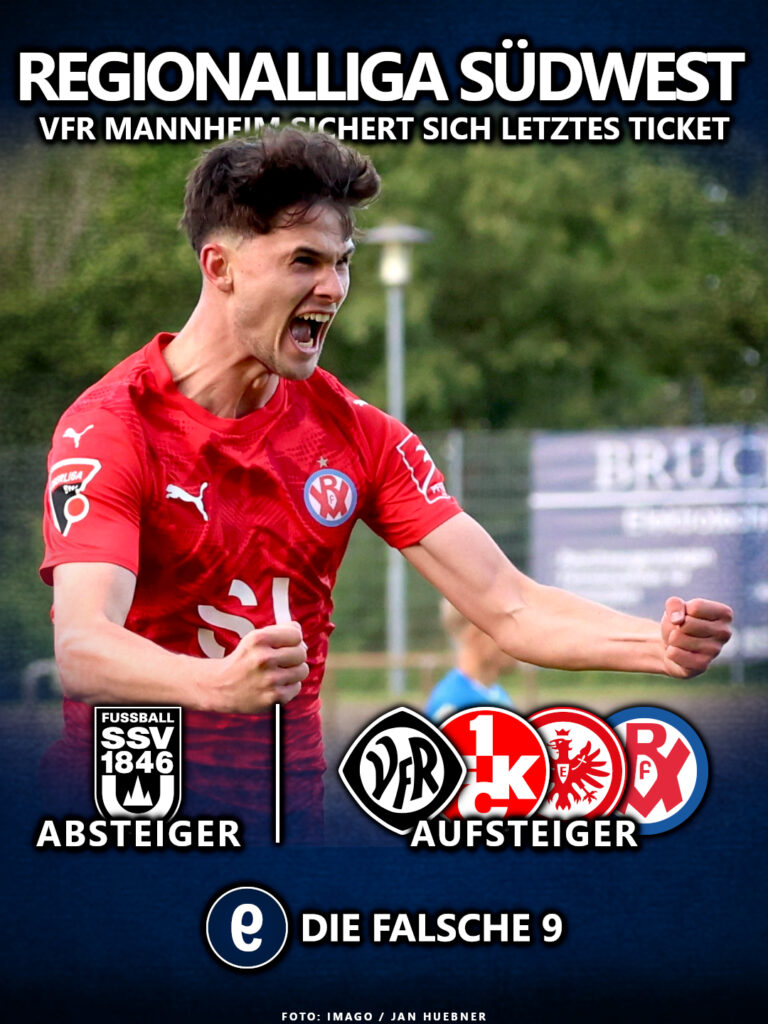 VfR Mannheim sichert sich das Regionalliga-Ticket