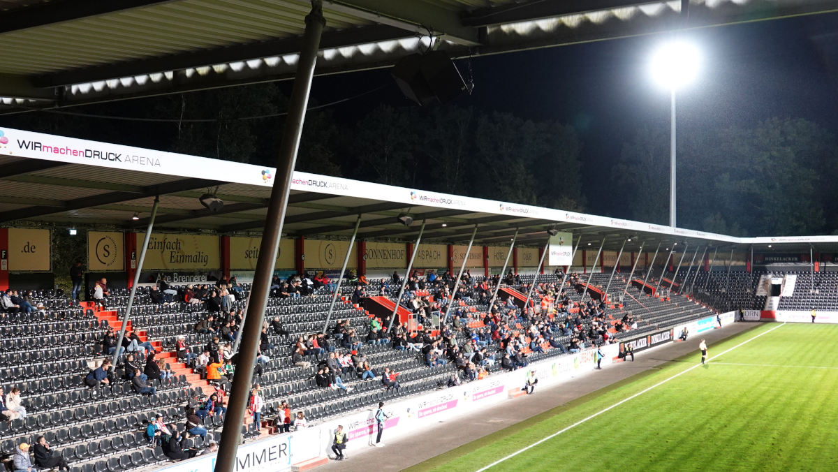 Zwei Drittligisten teilen sich Stadion