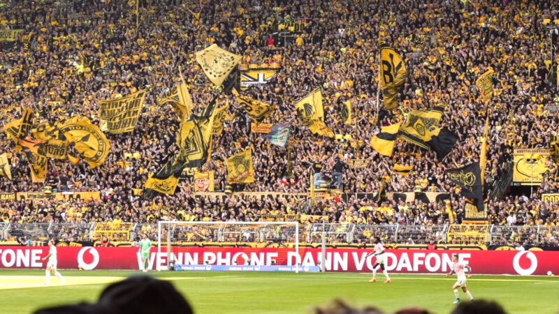 Borussia Dortmund spielt vor den meisten Zuschauern in Deutschland