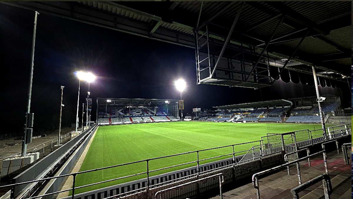 Das kleinste Stadion der 2. Bundesliga