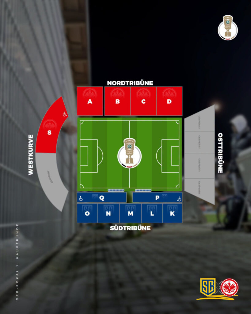Stadionplan St. Tönis Frankfurt