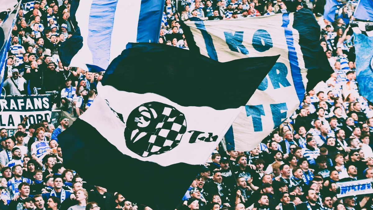 Fan-Wahnsinn: MSV Duisburg sorgt für blaue Wand in Düsseldorf