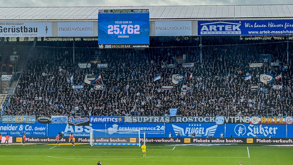 Hansa Rostock überholt Ost-Rivalen aus der 2. Liga