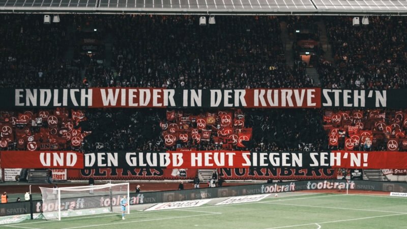 Die Zuschauer bei 1. FC Nürnberg vs. VfL Wolfsburg