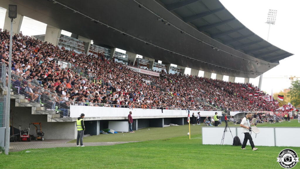 Das Stadion in Reutlingen